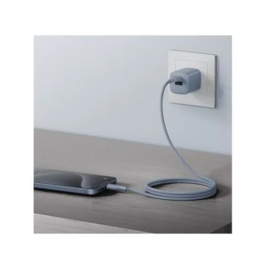 Bazic Gocharge Weave Usb-C To Usb-C 480Mbps 60W Cable 1.5M - Blue